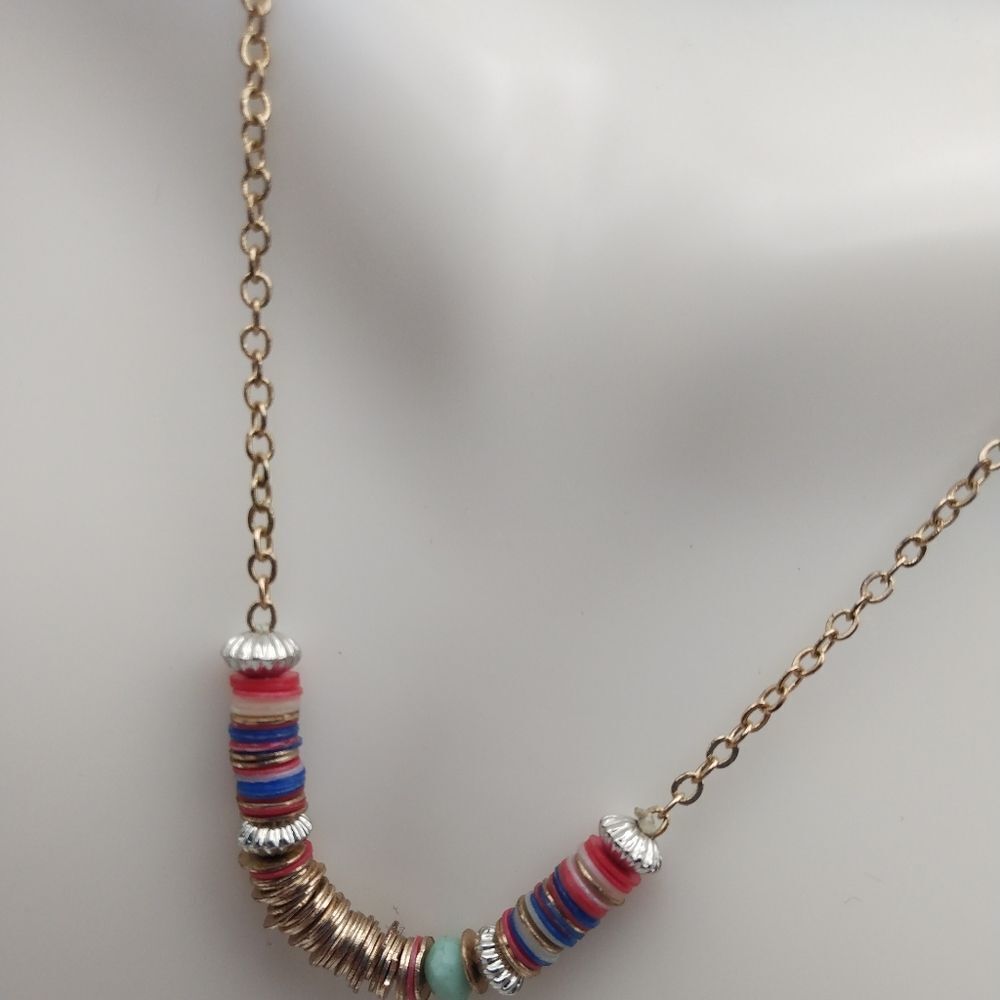 Simplistic jewelry spacer necklace minimalist‎ classy wear